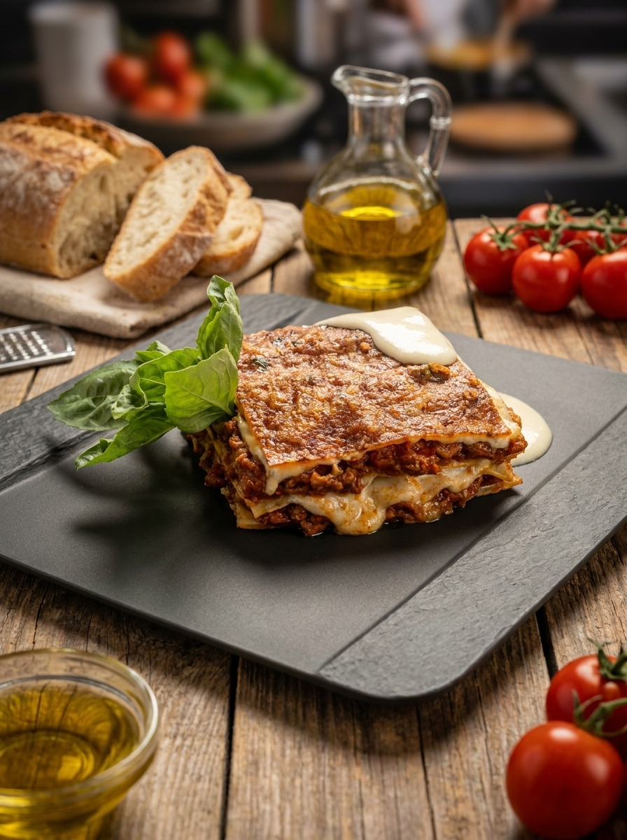 9. Lasagne de poulet