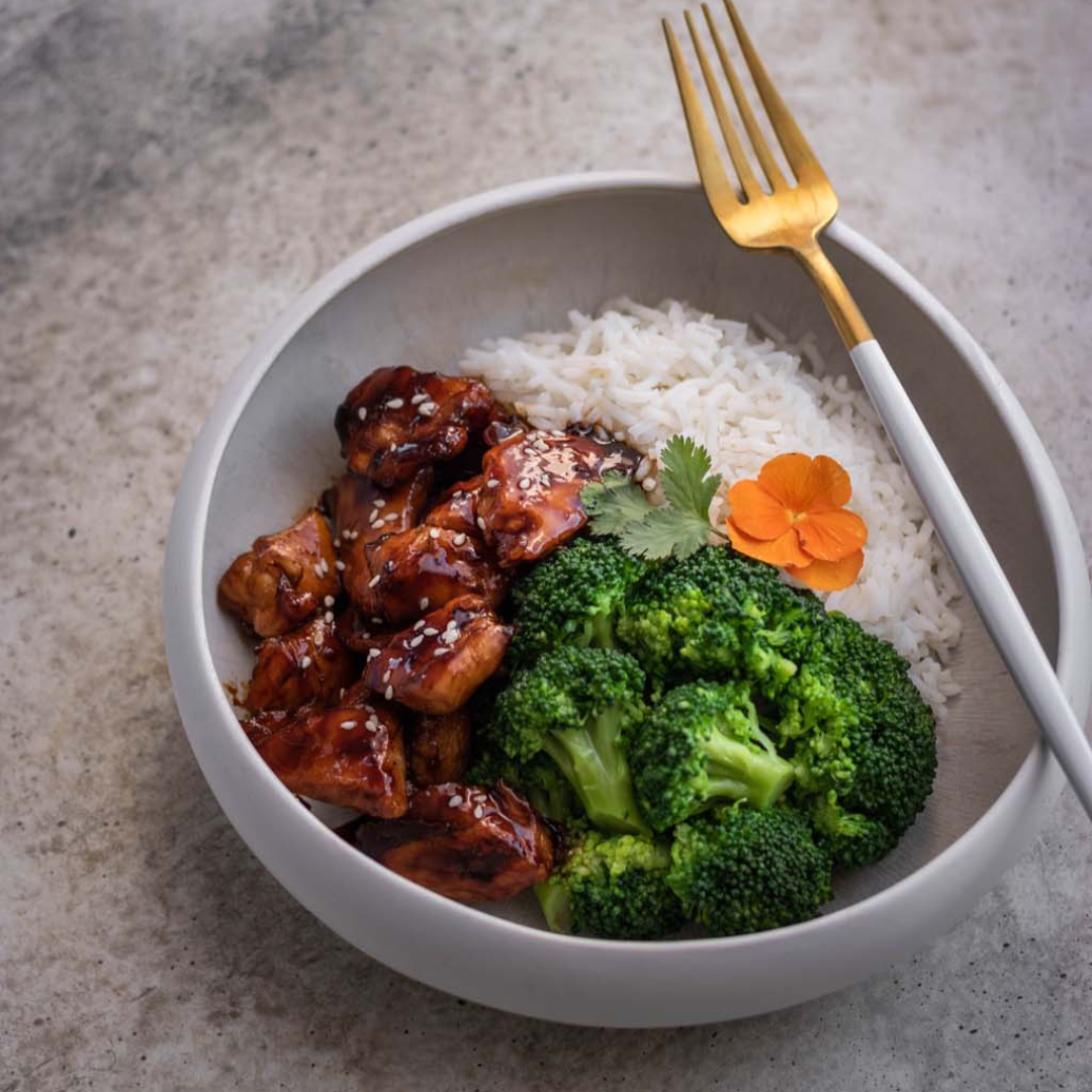 5. Poulet laqué au soja